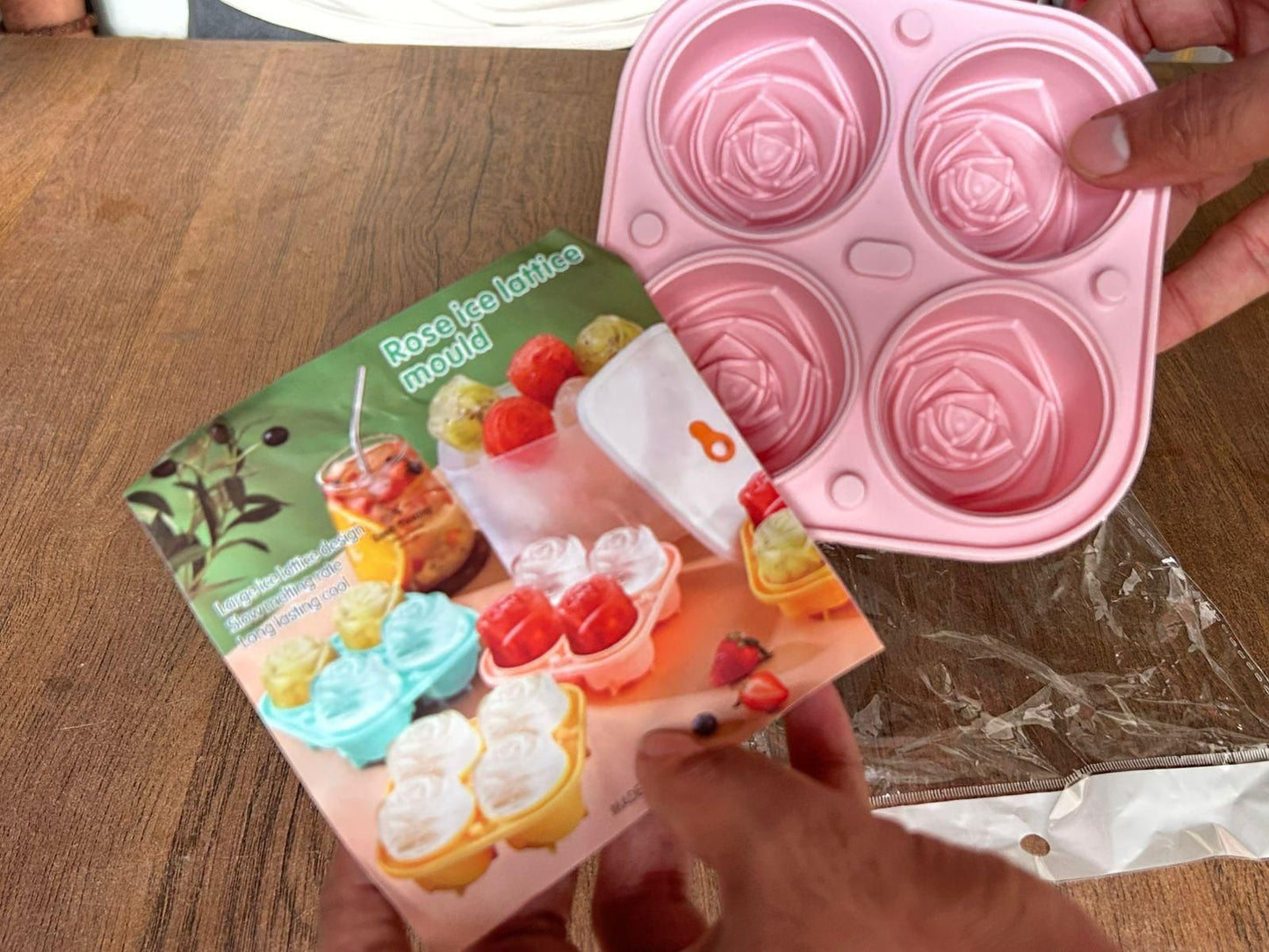 Rose Ice Lattice Mould